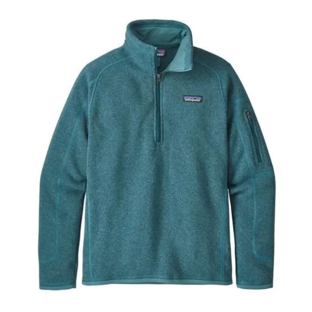 Patagonia Better Sweater 1/4-Zip Fleece Jacket - Women's Beryl Green, XS